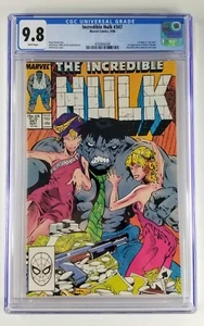 INCREDIBLE HULK #347 CGC NM/MT 9.8 1ST JOE FIXIT MARLO CHANDLER 1988 FRESH SLAB - Picture 1 of 2