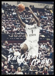2021-22 Panini Luminance Basketball Card RaiQuan Gray Florida State Seminoles