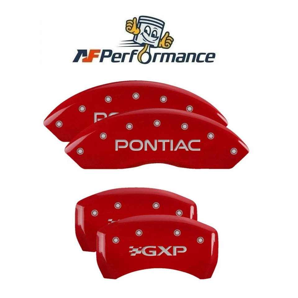 Cubiertas de pinza de aluminio rojo MGP para Pontiac Solstice Base 2006-2009/GXP Foto 1 de 1
