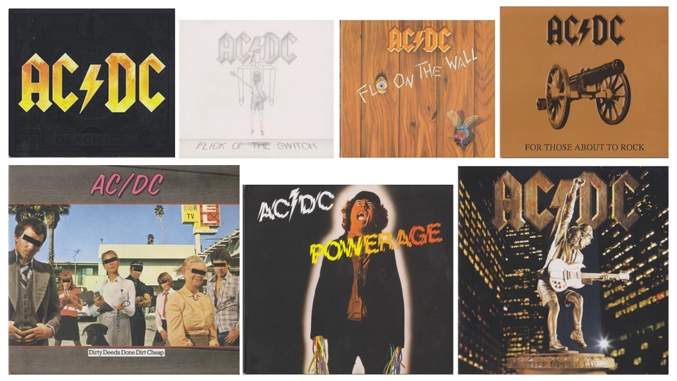 AC/DC Long Player Musik-CD Hardrock Rock 'n' Roll Angus Young & Malcolm Young - Bild 1 von 1