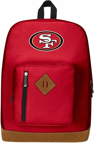 NWT NFL San Francisco 49ers Playbook Design Travel School Backpack Cover