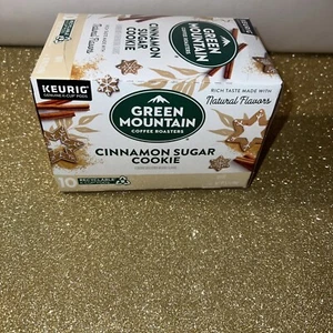 Cinnamon Sugar Cookie Light Roast 10 K-Cups by Green Mountain  Exp. 7-24-26 - Picture 1 of 5