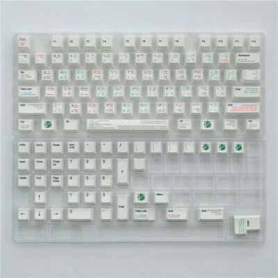 Linux VIM Keycap PBT Dye-sub Cherry Height 131 Keycaps for Cherry MX Keyboard  - Image 1 of 4