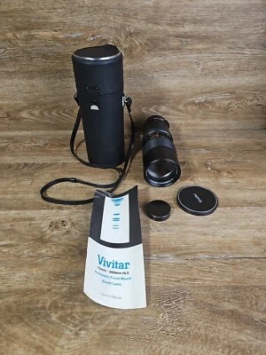 Vivitar 75-260mm 1:4.5 Auto Zoom Lens Ø67mm No.37404987 - Image 1 of 4