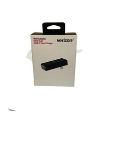 Original Verizon 65W Black Fast Charger Type-C Home Wall Charger Adaptor - Picture 1 of 6