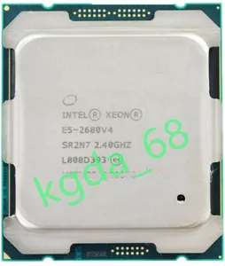Intel Xeon E5-2680 V4 2.40 GHz 14 Core 28 Thread LGA 2011-3 Server CPU Processor - Picture 1 of 1
