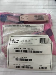 Cisco QSFP-100G-LR4-S NEU (1 (EIN) JAHR GARANTIE MIT KOSTENLOSEM UK-VERSAND) - Bild 1 von 1