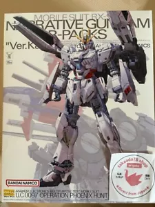 MG 1/100 Narrative Gundam B-Packs Ver.Ka de Japón versión raro FS - Imagen 1 de 4