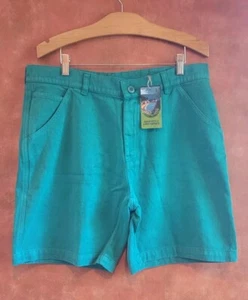 Neu mit Etikett Jungmaven Mountain Short jadegrün Herren Carpenter Shorts L Hanf & Baumwolle - Bild 1 von 11