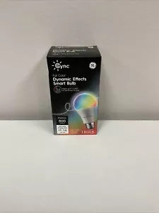 GE Cync Smart Bulb Dynamic Effects Full Color A19 2.4GHz Wi-Fi and Bluetooth ... - Picture 1 of 6