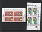 SOUTH AFRICA MNH 1995 SG880-881 VICTORY IN RUGBY WORLD CUP BLOCKS OF 4