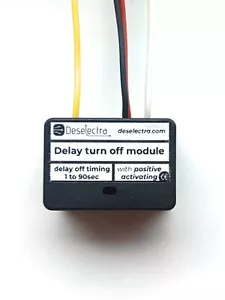 Auto DRL LED Frontlichter Verzögerung Abschalten Timer Schalter 1 - 90 Sek 12V 20A Positiv - Bild 1 von 8