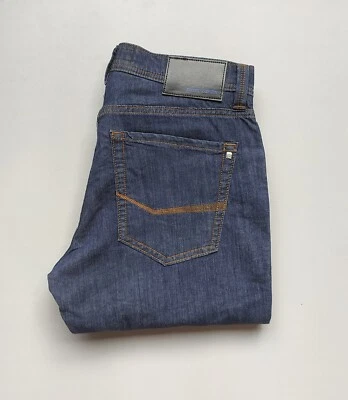 Pantalones de mezclilla azules Pierre Cardin corte cónico ENVÍO MUNDIAL T 0008 Foto 1 de 4