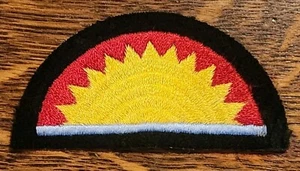 Original WWI 41st Infantry Division / Beautiful Wool Backed Variation - Picture 1 of 2