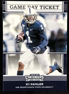 KJ Hamler 2020 Rookie Contenders Game Day Ticket BRONCOS - Bild 1 von 2