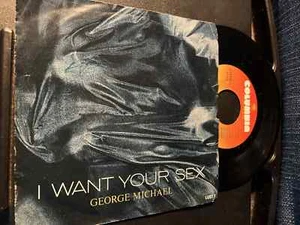 George Michael  "I Want Your Sex"   7"  - Vinyl Record (VG+\VG) - Picture 1 of 1