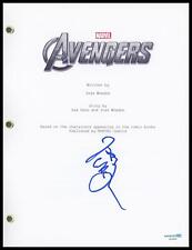 Joss Whedon "The Avengers" Director AUTOGRAPH Signed Full Script Screenplay ACOA