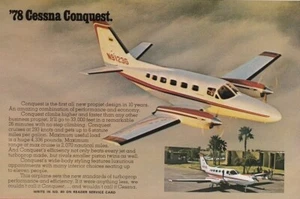 1978 Cessna 441 Conquest Aircraft ad 11/5/2023F - Picture 1 of 1