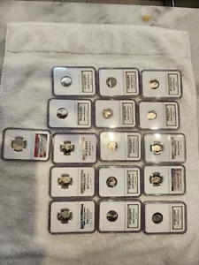 NGC PF70 SET 5C 16 Coin Set Includes Westward Journey Set And Bonus NGC Box - Picture 1 of 6