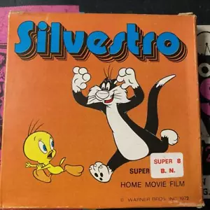 Sylvester und Tweety Super 8 mm 200 Fuß Film Picchiatori E Picchiati - Bild 1 von 1