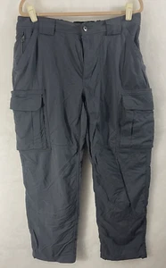 DULUTH Men's Pants Large w/ 30 Inseam Cargo Hiking Elastic Waist Outdoor Fishing - Picture 1 of 3