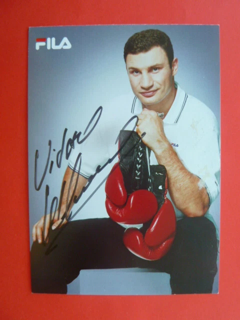 -ö- Dr. Vitali Klitschko (GER) - Boxen - Autogrammkarte I - Bild 1 von 1