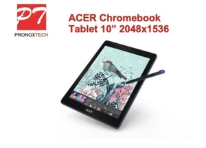 Acer Chromebook Tablet 10" + PEN 2048x1536 - Picture 1 of 4