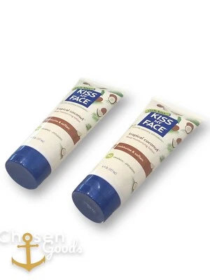 2 упаковки Kiss My Face Rich глубокий увлажняющий лосьон натуральный тропический кокос 6 унций - Изображение 1 из 4