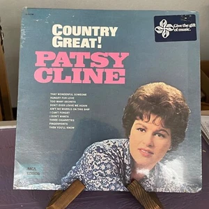 Patsy Cline – Country Great! LP MCA 736 1980 reissue SEALED cutout - Picture 1 of 2