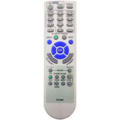Remote Controller Replacement for NEC RMT-PJ36 RMT-PJ38 RMT-PJ39 M282X M283X  - Image 1 of 4