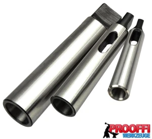 3 x Präzision Morse Kegel Reduzierhülse Konus Hülse Adapter MK 4-3 MK 3-2 MK 2-1 - Bild 1 von 4