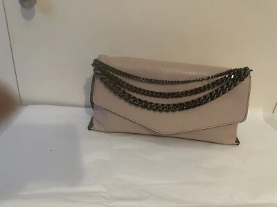 Сумка-клатч MILLY Say hey кожаная розовая - Изображение 1 из 4