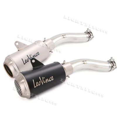 Silenciador de escape de enlace de tubo medio 51 mm para Suzuki GSXR 600 GSXR750 2008 2009 2010 Foto 1 de 4