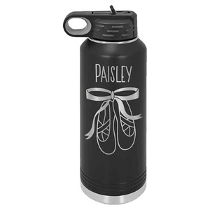 Zapatos de bailarina con botella de agua de baile personalizados Mato & Hash 32 oz - Imagen 1 de 21