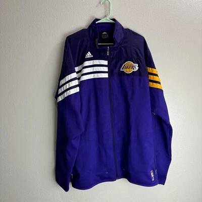 Los Angeles Lakers Adidas Warm Up Jacket Size XXL - Image 1 of 4