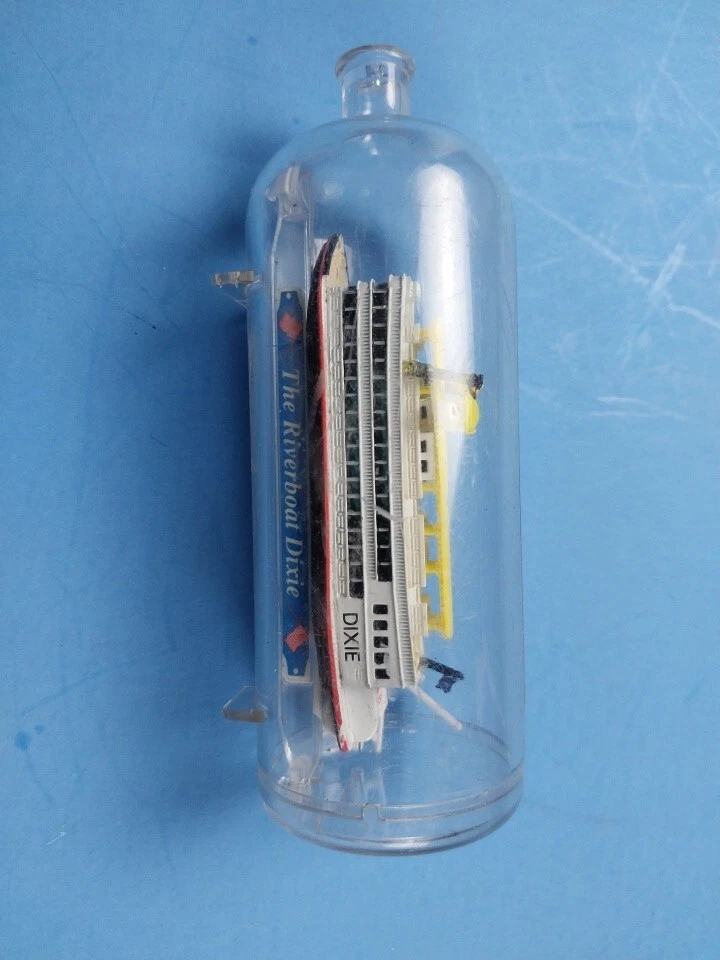 Galoob Micro Machines Ship in a Bottle - The Riverboat Dixie - Mast Is Loose - Image 1 of 1