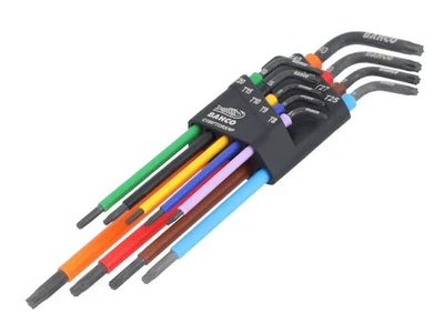 Bahco BAHC1997TX9P C1997TORX/9P 9pc Long TORX Coloured L-Key Set - Image 1 of 4