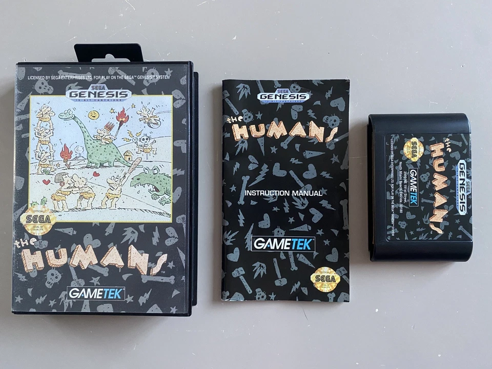 The Humans, Sega Genesis Megadrive, NTSC Complete - Image 1 of 4