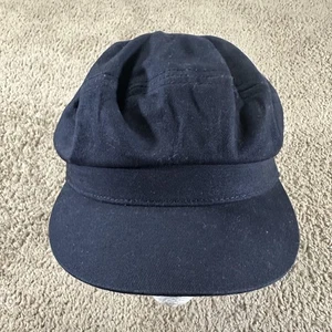 Brixton Hat Cap Fitted Mens One Size Navy Cadet Military Twill Fisherman Casual - Picture 1 of 9