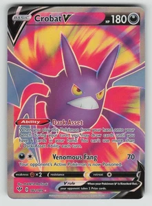 Crobat V (Full Art) Ultra Rare SWSH03: Darkness Ablaze 182/189 NM - Picture 1 of 2