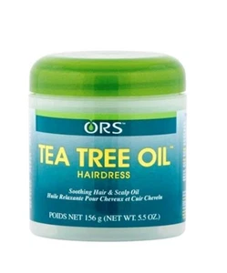 5,5 oz ORS TEA TREE OIL olio lenitivo per capelli e cuoio capelluto 1 conteggio - Foto 1 di 3