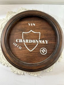 Wine Barrel Chardonnay Decor Man Cave - Picture 1 of 3