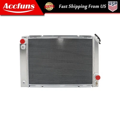 3 行铝制散热器适用于 1984 - 1988 Pontiac Fiero 2.5L 升 l4 2.8L V6 CC828 — 第 1/4 张图片