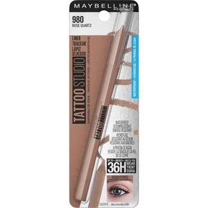2-Maybelline Tattoo Studio Eye Liner Waterproof 36Hr Gel Pencil 980 Rose Quartz - Picture 1 of 7