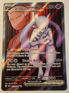 Team Rocket's Mewtwo ex 213/182 Sv10: Destined Rivals Holo - Picture 1 of 1