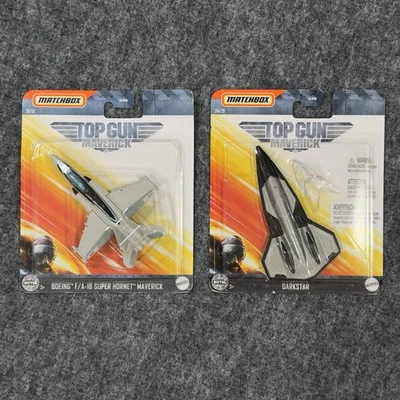 Lote de 2 Matchbox Top Gun Maverick Darkstar y Boeing F/A-18 Super Hornet Phoenix Foto 1 de 4