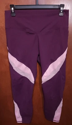 Fabletics Powerhold Leggings Mujer Grandes Púrpura/Rosa Leggings Ventilados Foto 1 de 4