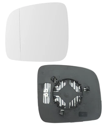 Spiegelglas links für VW Caddy 2004-2015 beheizbar Glas asphärisch Rückspiegel - Bild 1 von 4