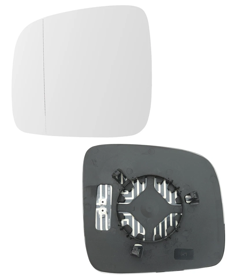 ABAKUS Spiegelglas Außenspiegel 4047G03 für Volkswagen