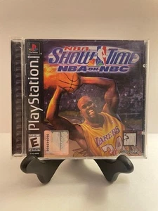 NBA Showtime NBA on NBC (Sony Playstation, PS1) Complete w/Manual Tested - Picture 1 of 6